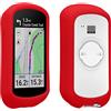 kwmobile Custodia Compatibile con Garmin Edge Explore 2 - Cover Navigatore Bici - Bumper Antiurto per Navigatore GPS - Silicone rosso