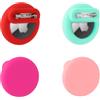 PEUTIER 4 Pezzi Supporto per Bambini Nascosto, Custodia in Silicone con Spille da Balia Compatibile con Apple Air Tag per Bambini e Adulti All'Interno dei Vestiti (Rosso, Rosa, Verde, Rosa Rosa)