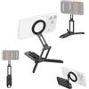 SMALLRIG FS-A1 Mini Supporto Magnetico Pieghevole 3 in 1 per Telefono | Supporto per Selfie Stick Pieghevole con Treppiede per iPhone 17/16/15/14/13/12, Rotazione a 360°, Carico Massimo 2,5 kg,6515