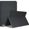 Qiawum Custodia a libro nera con supporto per ALLDOCUBE iPlay60 Mini Pro / iplay60 Mini Turbo Tablet 8.4 pollici 2024 custodia con funzione di supporto custodia protettiva