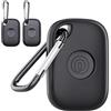DDJ Custodia per Tile Life360 Pro (2024) Bluetooth Tracker con portachiavi, confezione da 2, in morbido silicone, per piastrelle, GPS, oggetti iTag, accessori per animali domestici, borse, bambini