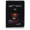 X-Best Custodia per Samsung Galaxy Tab A 9. 7 (SMT550 / T551 / T555), caso della copertura del raccoglitore dell'unità di elaborazione funzione in pelle Flip Case per Samsung Galaxy Tab A 9. 7 Orso 6