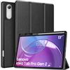 MoKo Cover per Lenovo Idea Tab Pro Gen 2 13 con Porta Penna, Nero | Custodia Ultrasottile Trifold Stand Case, Auto Sveglia/Sonno, Cover Protettiva in Pelle PU, per Lenovo Idea Tab Pro Gen 2