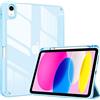ProCase Cover iPad 11 Gen A16 11 Pollici 2025/iPad 10 Gen 10,9 Pollici 2022 | Custodia con Portapenna Auto Sonno/Veglia -Blu Cielo
