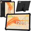NUCNOK Cover per Biegedy B22 Tablet (10 Pollici),Cover con Supporto Integrato Bumper Silicone Custodia,Morbido AntiGraffio AntiCaduta Case