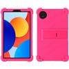 Generico Custodia Per Redmi Pad SE 8.7 - Leggera custodia protettiva antiurto per bambini morbida Silicone Case Cover per Xiaomi Redmi Pad SE 8.7 inch (Rosa)