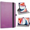 MAMA MOUTH Custodia per DOOGEE T20,Slim girevole Smart 360 gradi di rotazione Case Custodia Protettiva Cover per DOOGEE T20S 10.4 Pollici Tablet,Viola