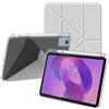 FDHYFGDY Cover per Lenovo Idea Tab 11, [Ultra sottile e antiurto] Design Pieghevole a Forma di Y, SmartWake/Sleep, con Portapenne, Custodia Protettiva per Lenovo Idea Tab - Grigio