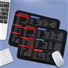 Generic Tappetino per mouse con scorciatoie, piccolo software per ufficio, Excel, panno liscio con base in gomma antiscivolo, per computer portatile di casa