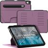 ZUGU Case Cover per iPad Air 11 M2/M3/M4 Air 10.9 Gen 5/4 [Bacca Viola] | Custodia Protettiva Sottile - Supporto Magnetico Regolabile 8 Angoli - Porta Pencil con Ricarica Wireless - Auto Sleep/Wake