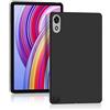 QJONSIU Cover Compatibile con Blackview ZENO 1 8 Zoll, Antiurto Ultra-sottile Cover Posteriore Antiscivolo, TPU Morbido Protettiva-Nero