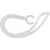 Gazechimp Silicone del Morsetto della Clip Earhook Auricolari sagomati per Ricambio Ricevitore Bluetooth Cuffie 5,0 mm - 10,0 mm