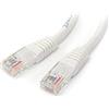 StarTech.com Cavo patch UTP Cat5e RJ45 modellato bianco da 15 m Cat 5e, Cavo patch da 15 m