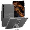 QJONSIU Cover per Samsung Galaxy Tab S10+, [Funzione Stand] Cover Protettiva Ultrasottile in TPU Morbido, Case per Samsung Galaxy Tab S10+-Trasparente