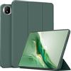 MGUEIAO Cover Compatibile con Honor MagicPad 2, Custodia in Pelle PU Ultrasottile con Supporto Trifold, Retro in TPU Morbido, Antiurto - Green