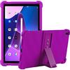 FKQLH Custodia per Lenovo Tab M10 (3rd Gen) 10,1'' TB-328XU, Silicone Morbido Custodia Protettiva per Bambini Supporto Cover per Lenovo Tab M10 (3rd Gen) 10,1'' TB-328XU, Viola