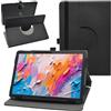 MAMA MOUTH compatibile con TCL NXTPAPER 11 PLUS Custodia,Cover in pelle PU a rotazione a 360°per TCL NXTPAPER 11 PLUS da 11,95 pollici Tablet,colore nero