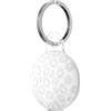 Svanove Custodia per Airtag con stampa ghepardo, portachiavi Airtag con motivo leopardato, accessori di lusso alla moda, design estetico carino per ragazze, portachiavi Airtag per donne, ragazze e