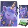Bemoloon Tablet Cover in Pelle PU per Honor Pad X9a /X9 Pro 11.5 - Colori Vibranti & Design alla Moda, Protezione, Anti-Graffio, Unicorno dei Sogni