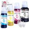 A-SUB 420 ml Ricarica inchiostro sublimatico, riempimento facile per stampanti Epson EcoTank serie ET1800 ET2700 ET2800 ET3700 ET3800 ET4700 ET4800 ET5800 ET14100 ET16100 ET16600