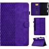 CASAFUNY Custodia Samsung Galaxy Tab S8 2022/Samsung Galaxy Tab S7 2020 11 Pollici, Custodia Protettiva Magnetica Cover con Auto Sonno/Sveglia per SM-T870/SM-T875/SM-X700/SM-X706, Viola