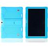 Hikaka Custodia Universale in Silicone Antiurto per Tablet PC Android da 10,1 Pollici, Custodia Protettiva Resistente agli Urti per Tutto Il Corpo (Sky Blue)