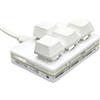 Zdprkqzvz Tastiera a 4 tasti WASD Frecce Tasti Tasti Tastiera Tastiera da gioco meccanica a mano singola Tastiera personalizzata USB programmabile