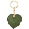 AXFEE Airtags Portachiavi in PU Pelle, Air Tag per GSP Apple-Foglia verde | Airtag Cover per Chiavi Zaini e Animale, Portatile, Anti-graffio, Mantiene un Segnale Forte