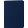 SATURCASE Galaxy Tab S2 9.7 custodia, Saturcase PU pieghevoli in ecopelle protettiva custodia tablet cover per Samsung Galaxy Tab S2 9.7 sm-t810 T815 Dark Blue