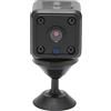 Bewinner Telecamera WiFi Interno, Videocamera Sorveglianza 1080P, Visione Notturna, Rilevazione di Movimento, Mini Telecamera di Sicurezza per Bambinaio Casa
