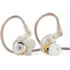 Yinyoo Auricolari HiFi IEM per gaming, KZ EDX PRO, auricolari da gioco cablati con bassi chiari, driver dinamico a doppio magnete da 10 mm, per studenti scolastici, computer, telefono (USBC con microfono