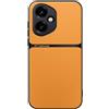 Kepuch Cover per Honor 400 (Intl) - Custodia Case Piastra Metallica Incorporata Litchi Grano - Giallo