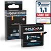 PATONA Platinum Batteria per GoPro AHDBT-801 AHDBT701 AHDBT501 1250mAh | Batteria per Hero 8/7/6/5 action cam HERO8 HERO7 HERO6 HERO5, con protezione da sovraccarica e cortocircuito