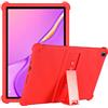 LEHEE Custodia per Samsung Galaxy Tab A8 2021, Silicone Morbido Skin Leggero Custodia Protettiva per Bambini Supporto Cover per Samsung Galaxy Tab A8 2021 10,4 Pollice, Rosso