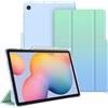 FINTIE Cover per Samsung Galaxy Tab S6 Lite 10.4 Pollici 2024/2022/2020 | con Portapenne - Sottile Leggero Case Posteriore Trasparente Cover con Auto Sveglia/Sonno, Seaside Ombre