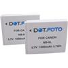 Dot.Foto 2 x Dot.Foto NB-6L, NB-6LH Premium 3.7v / 1000mAh Batteria Ricaricabile per Canon PowerShot SX510 HS, SX500 IS, SX710 HS, SX700 HS, SX520 HS, SX530 HS, SX280 HS, SX260 HS, SX170 IS