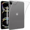 Oprimio Custodia trasparente per Apple iPad Pro 12,9 pollici 6a/5a generazione (2022/2021), trasparente, leggera, sottile e flessibile, in TPU, morbida e resistente ai graffi