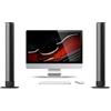Lazmin112 Barre Audio Separabili 2 in 1, Audio Surround Bluetooth 5.3 con Subwoofer da 40 W, Altoparlante Home Theater Stereo 3D con Disco U/ottico/AUX, per Computer TV