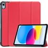 Kepuch Custer Cover per iPad 11 (CPU A16) 2025 / iPad 10 10.9 2022,PU-Pelle Case Custodia - Rosso