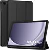 WD&CD Custodia Compatibile per Samsung Galaxy Tab A9 Plus 11, Ultra Sottile Smart Pelle Cover con Sonno/Sveglia la Funzione Compatibile per Galaxy Tab A9 Plus 11 Tablet - Nero