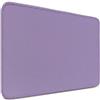 Sidorenko Tappetino per Mouse 28 x 20 cm, Bordi Cuciti, Antiscivolo, Colore Lilla, Per PC, Superficie Liscia, Piccolo, Per Ufficio