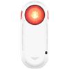 GIOPUEY Cover per Garmin Varia RTL515, TPU Silicone Premium Morbido e Leggero Protettiva Case Cover, Antiurto&Caduta Custodia - White
