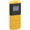 Tosuny Il più Piccolo Telefono Cellulare Piccolo Mini Telefono 2G, Telefono Sbloccato Dual SIM GSM con Combinatore Bluetooth Vivavoce per Bambini Anziani, Schermo da 0,66 Pollici (YELLOW)