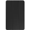 SATURCASE Galaxy Tab e 9.6 custodia, Saturcase PU pieghevoli in ecopelle protettiva custodia tablet cover per Samsung Galaxy Tab e 9.6 T560 T561 Nero
