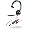 Plantronics Nero 3315 BW3315-M USB-C ACCS