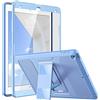 MoKo Antishock Cover per iPad 9a Gen/8a Gen/7a Gen,Azzurro Cielo Soleggiato | Custodia Full Body Coperta Protettiva Anti-urti Protezione Completa e Sporco con Pellicola Integrata per iPad 10.2''