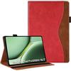 CASAFUNY Custodia Cover Compatibile con OnePlus Pad Pro 12.1 pollici Custodia Protettiva Case in Pelle PU con Auto Sveglia/Sonno per OnePlus Pad Pro 12.1 pollici Tablet 2024, Rosso