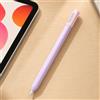 Generic Custodia protettiva per penna stilo in silicone a contrasto per Apple Pencil Pro (viola)