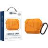 Generic XDcase - Custodia per AirPods Pro 3 con chiusura di sicurezza in TPU con gancio per AirPods Pro 3 (arancione)