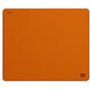 Fnatic MAX Focus 3 L PRO - Tappetino per Mouse da Gioco, Superficie di Controllo in Tessuto Liscio Arancione, Rivestimento Resistente all'acqua, con Base in Schiuma PORON Antiscivolo (480 x 400 x 6mm)